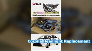 Toyota Corolla 2020 Headlight Replacement
