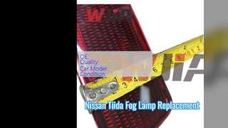 Nissan Tiida Rear Fog Lamp 26580 ED50A Replacement
