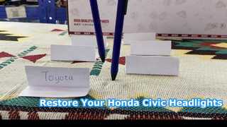 2006 2008 Honda Civic Headlight Replacement Upgrade