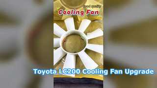 Toyota LC200 Engine Cooling Fan 16361 38020 Replacement