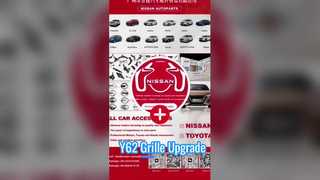 Nissan Patrol Y62 Grille Upgrade 2017-2020